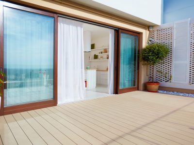 Sliding System COMPOSITE ALUMINUM WOOD SECTION